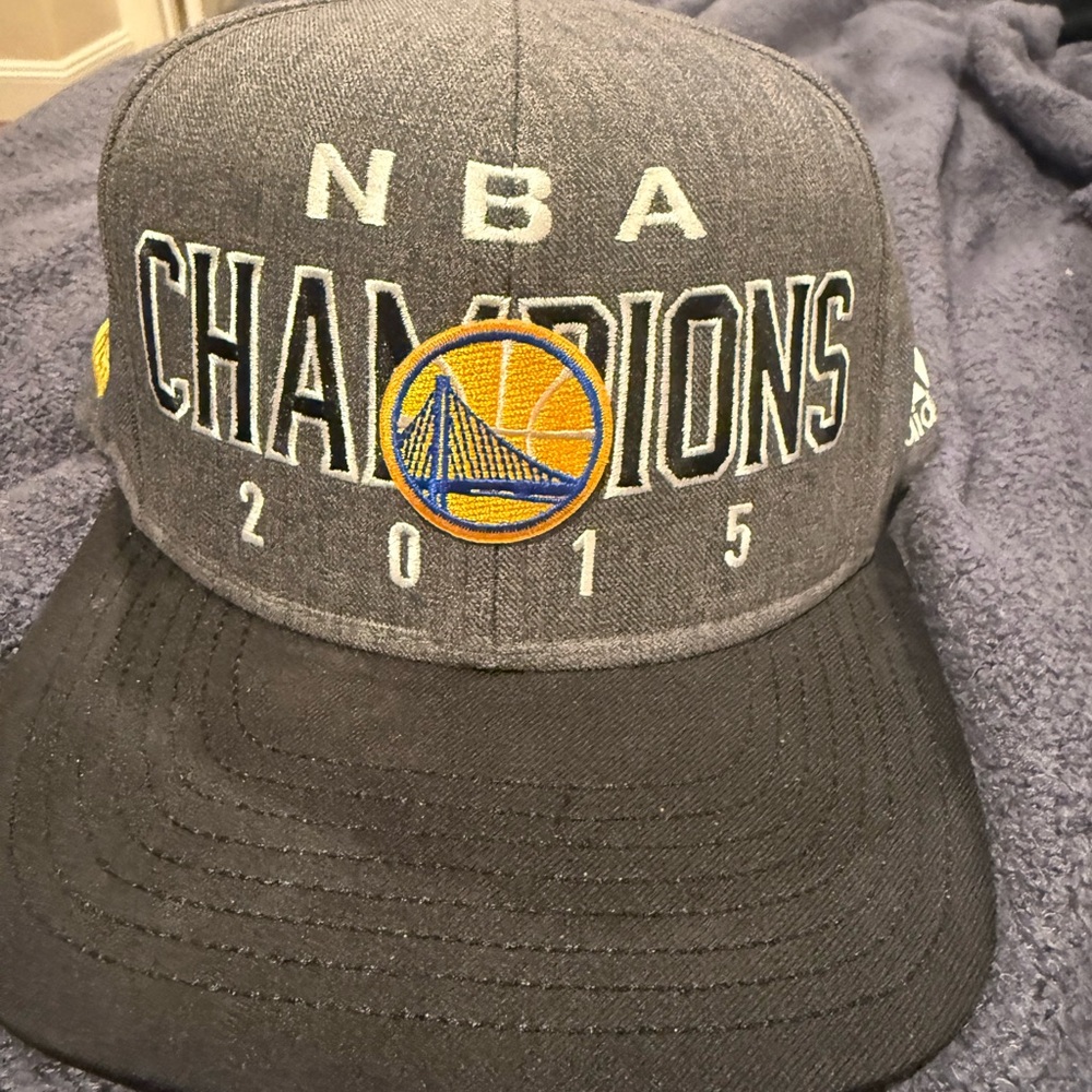 2015 Golden State Warriors NBA Champions Hatp